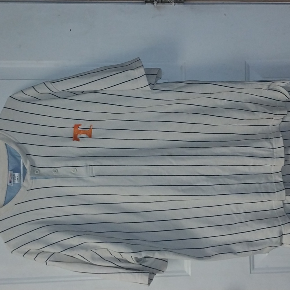Vintage CastaWay Mens XL UT Stripped Polo RN 17730